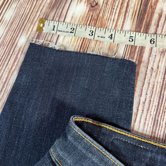 Judy Blue SKINNY FIT Juniors Size 9/29 Mid Rise Raw Hem Jeans Denim Pants 29x28 - Picture 8 of 12